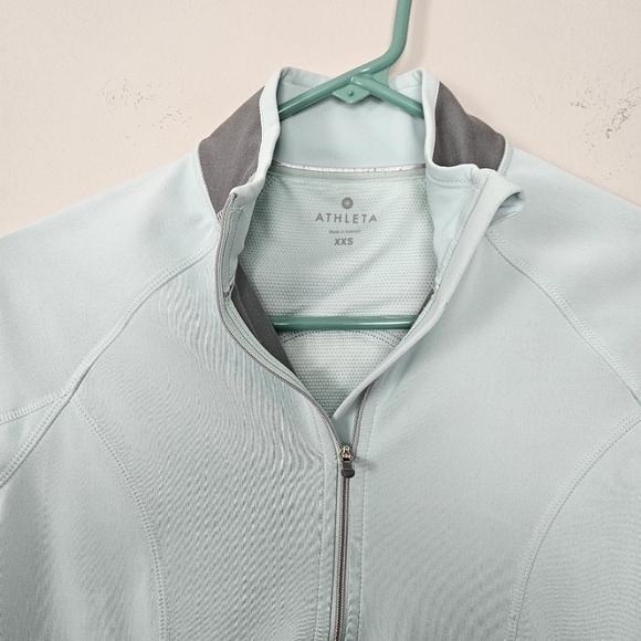 Athleta Lunar quater zip pullover running sweatshirt size XXS - Picture 8 of 9
